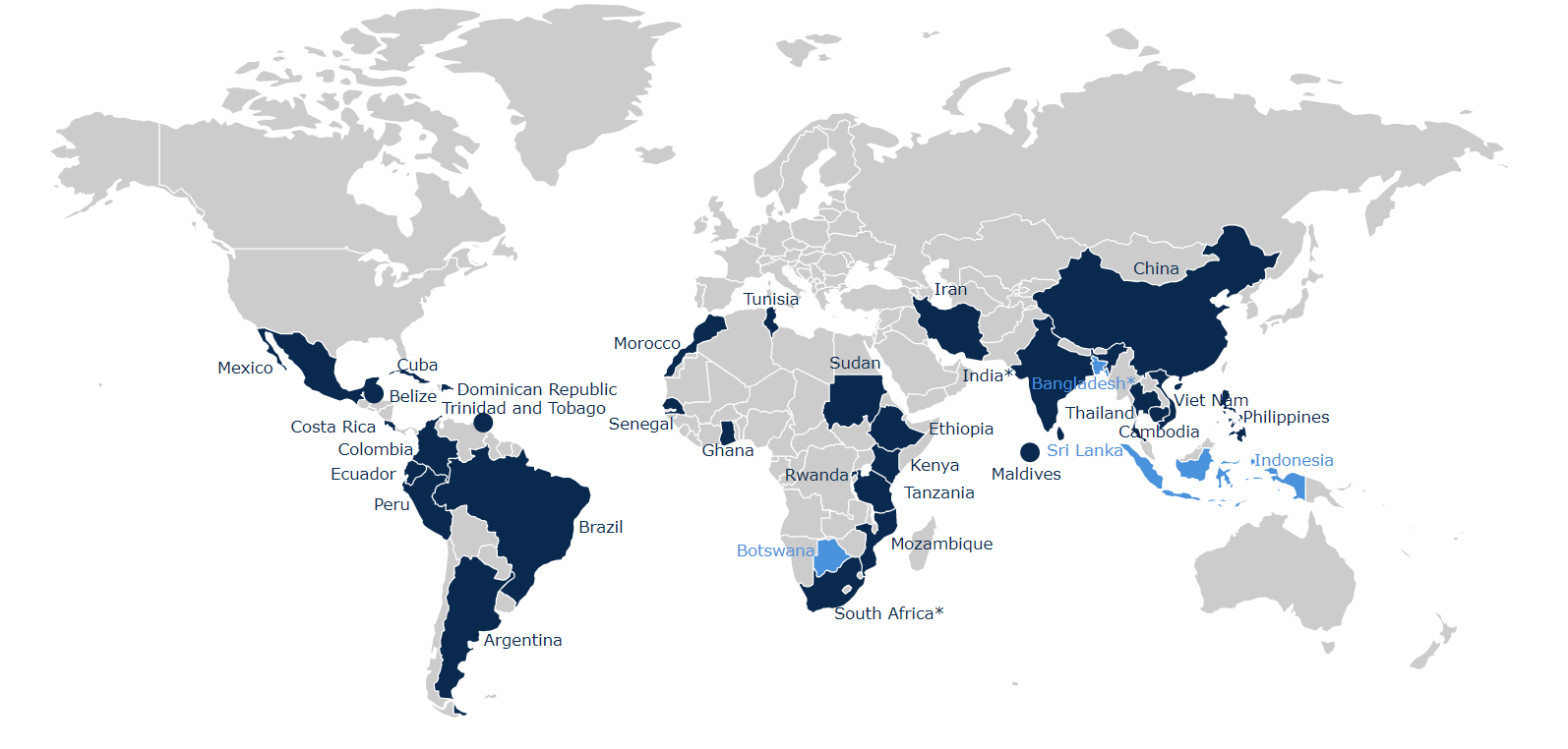 Countries start i. Ас страны участники. дхарма инишитив станции карта. countries that start with e. eap map.