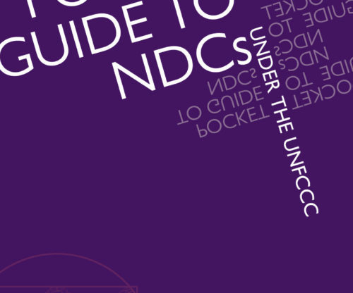 New Resource: Pocket Guide to NDCs 2020